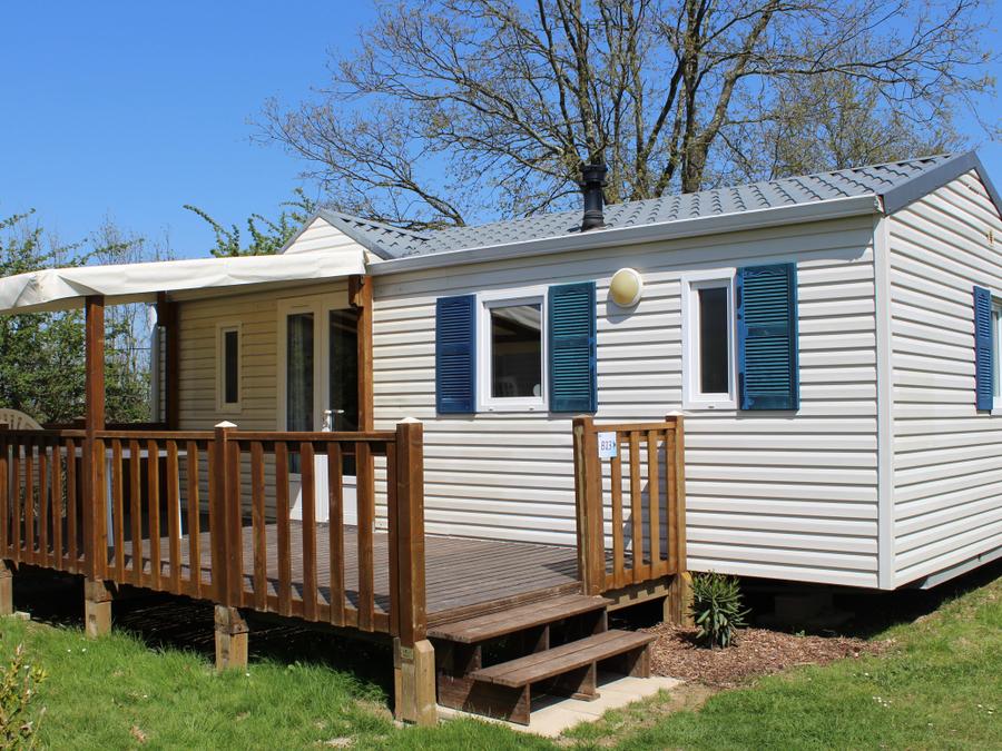 Mobilhome 6 personnes - Mobil home Standard 34m² - 3 chambres + Terrasse semi-couverte 6 pers 0