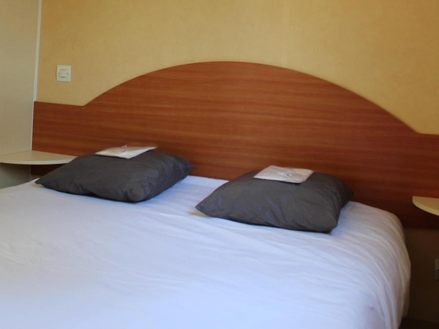 Mobilhome 6 personnes - Mobil home Standard 34m² - 3 chambres + Terrasse semi-couverte 6 pers 2