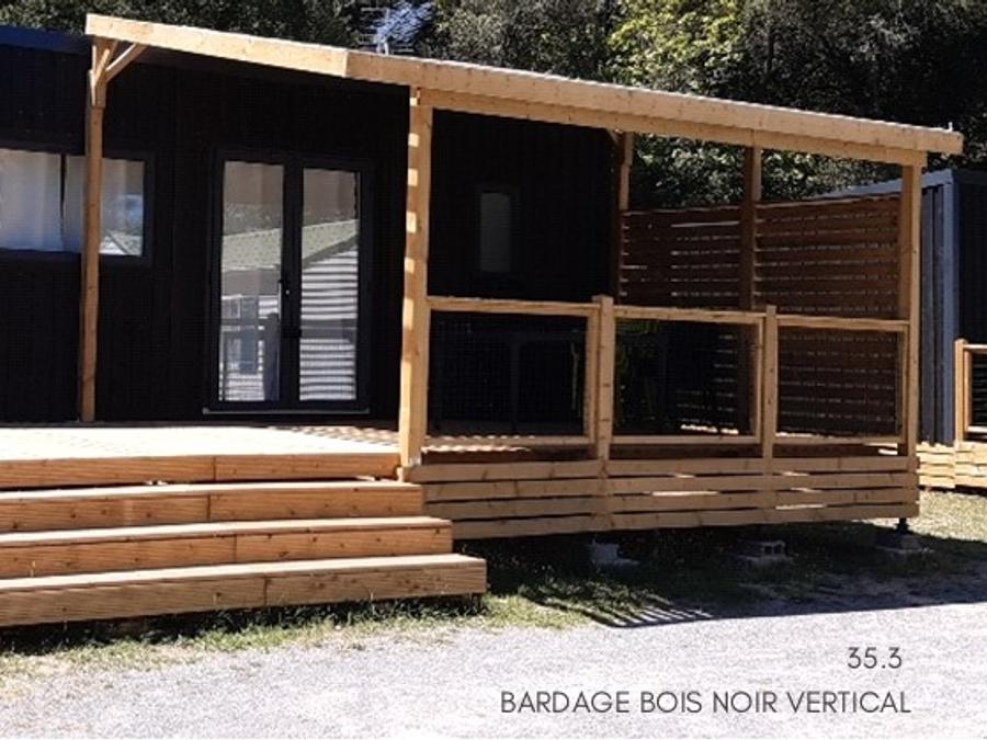 Mobilhome 6 personnes - HomeFlower Premium 35m² - 3 chambres + Terrasse semi-couverte + TV + LV 7 pers 5