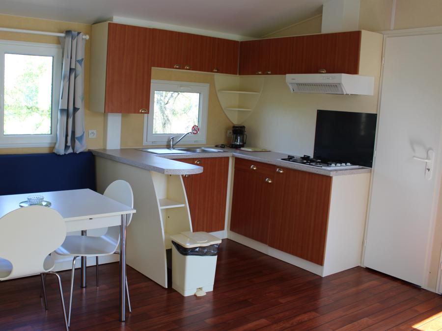 Mobilhome 6 personnes - Mobil-home Standard 24m² - 2 chambres (4/6 personnes) + terrasse semi-couverte 4/6 pers 3