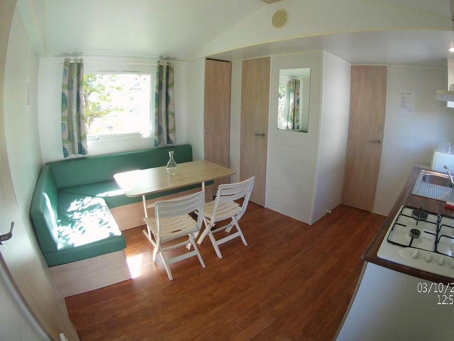 Mobilhome 6 personnes - Mobil-home Standard 24m² - 2 chambres (4/6 personnes) + terrasse semi-couverte 4/6 pers 2