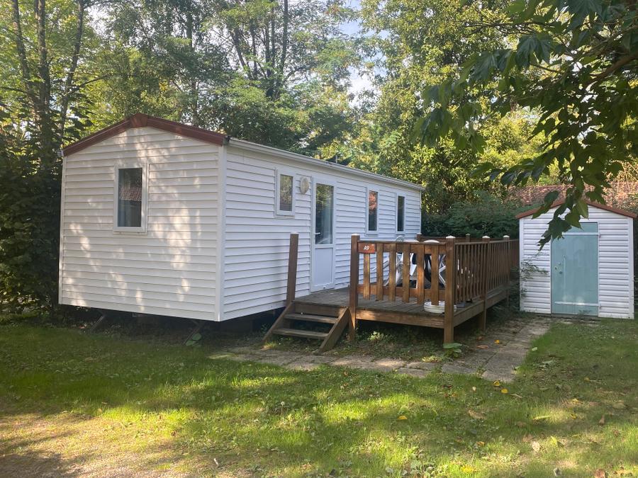 Mobilhome 2 personnes - Mobil-home Standard - 1 chambre (2 personnes) + terrasse couverte + TV 2 pers 0