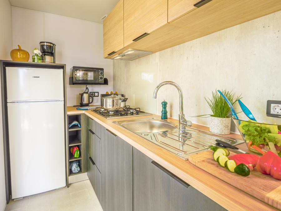 Mobilhome 6 personnes - Mobil-home Select TV LV Plancha - 2 chambres - 4/6 personnes 5