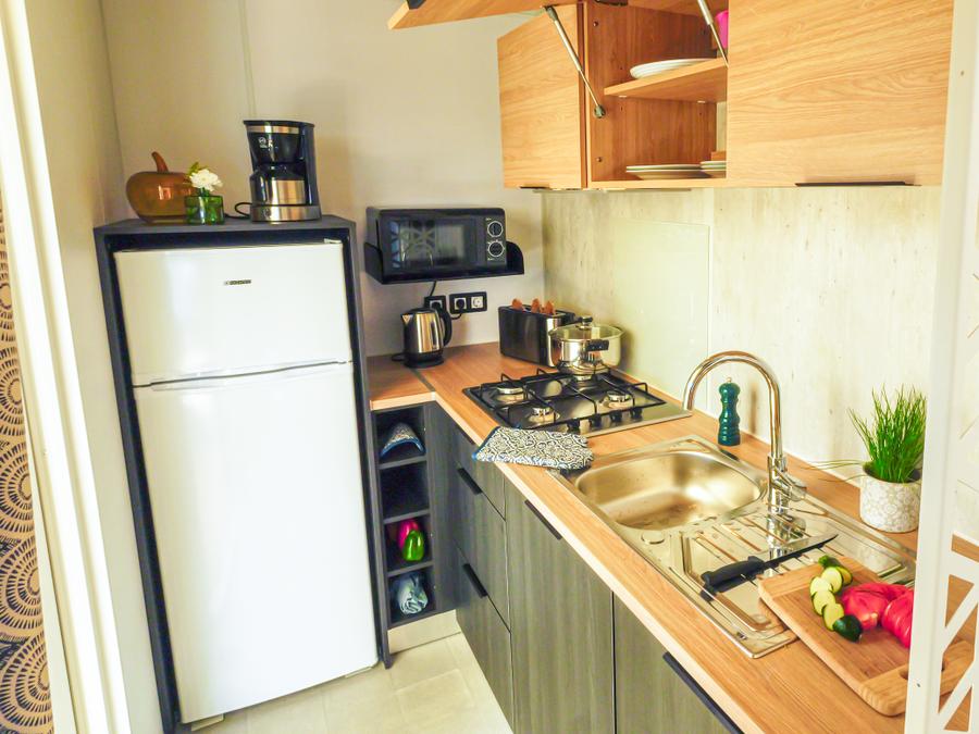 Mobilhome 6 personnes - Mobil-home Select TV LV Plancha - 3 chambres - 6 personnes 7
