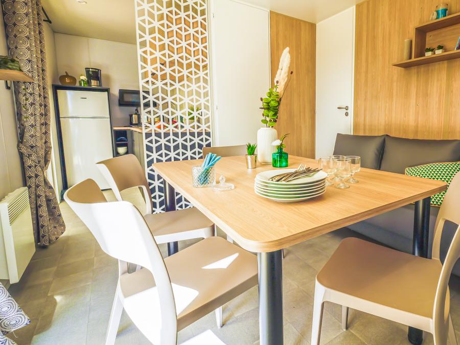Mobilhome 6 personnes - Mobil-home Select TV LV Plancha - 3 chambres - 6 personnes 6