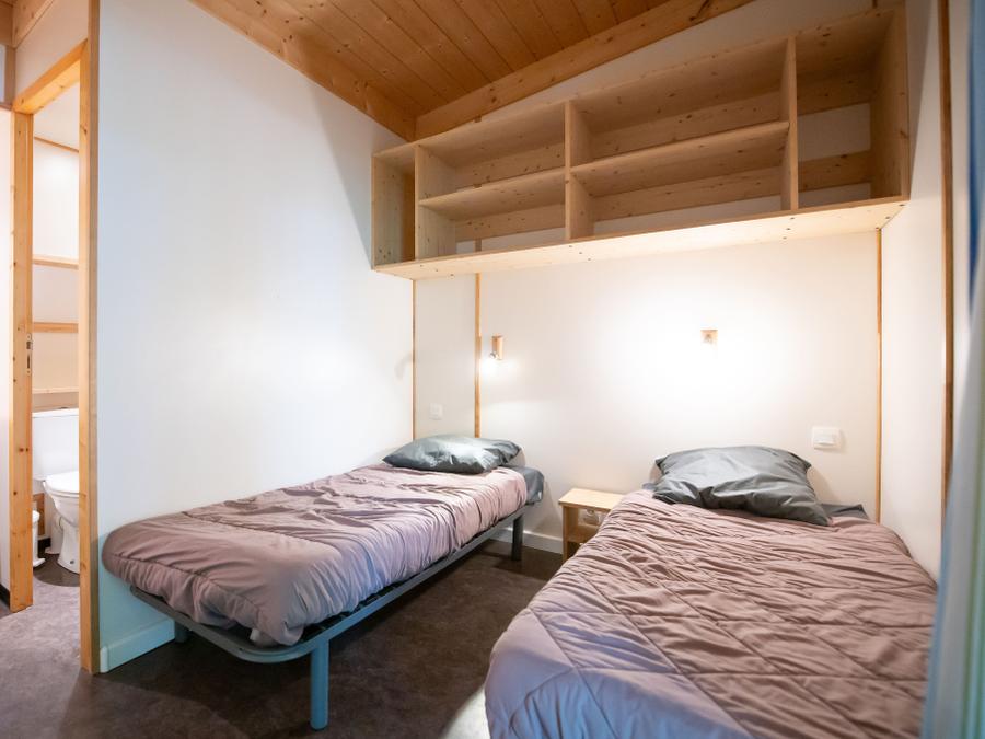 Chalet 6 personnes - Chalet Lac Confort 40 m² - adapté aux personnes à mobilité réduite - 2 chambres 4/6 pers 11