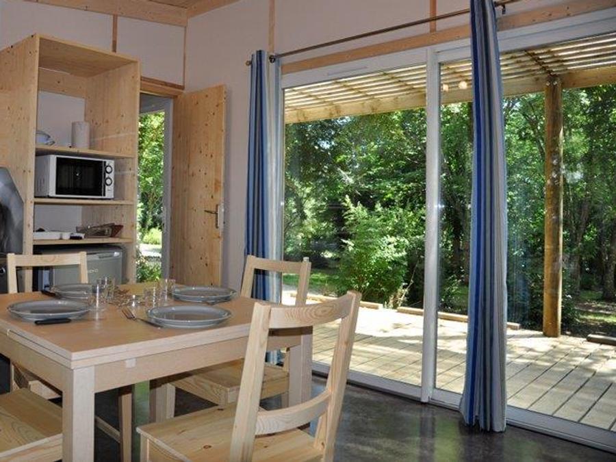 Chalet 6 personnes - Chalet Lac Confort 40 m² - adapté aux personnes à mobilité réduite - 2 chambres 4/6 pers 2
