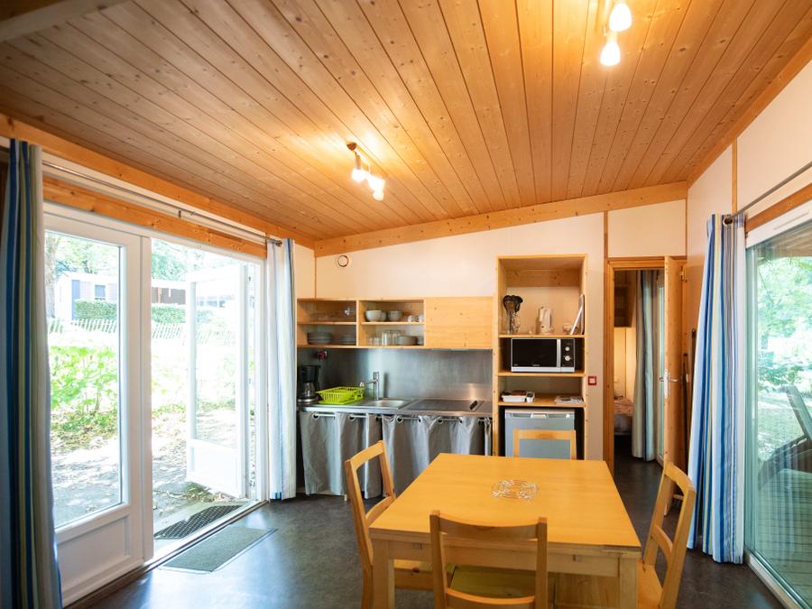 Chalet 6 personnes - Chalet Lac Confort 40 m² - adapté aux personnes à mobilité réduite - 2 chambres 4/6 pers 8