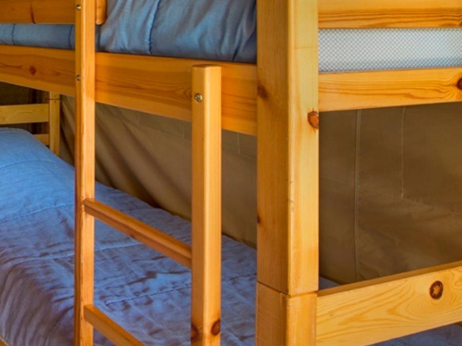 Tente en toile et en bois 5 personnes - NATURA 3