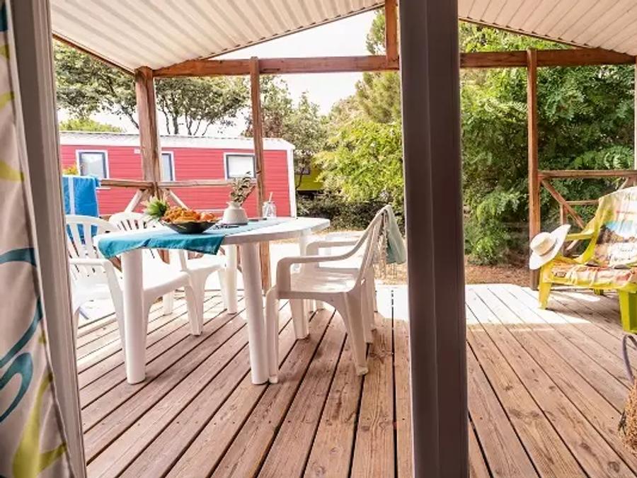Mobilhome 4 personnes - Loisirs 3 Pièces 4 Personnes Climatisé + TV 7