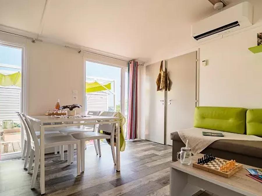 Mobilhome 6 personnes - Féérique 4 Pièces 6 Personnes Climatisé + TV 2
