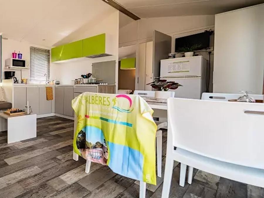 Mobilhome 6 personnes - Féérique 4 Pièces 6 Personnes Climatisé + TV 7