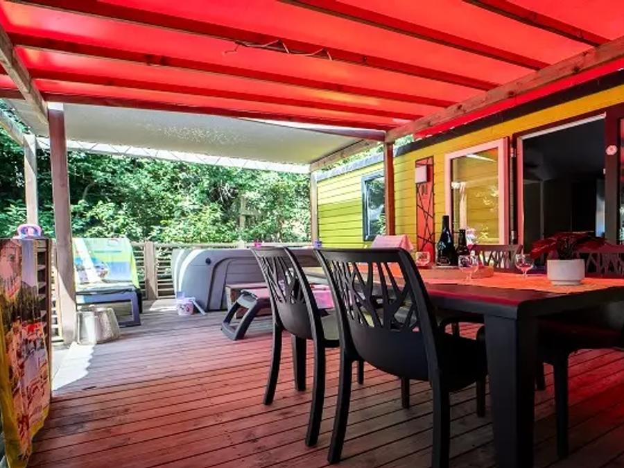 Mobilhome 4 personnes - Duo Premium 3 Pièces 4 Personnes Jacuzzi + Climatisé + TV 0