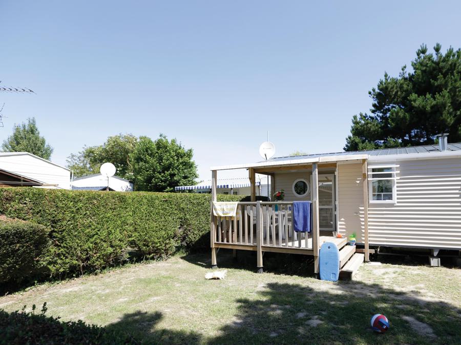Mobilhome 6 personnes - Mobil-home CONFORT 2 chambres 28m² terrasse couverte 4/6 pers 0