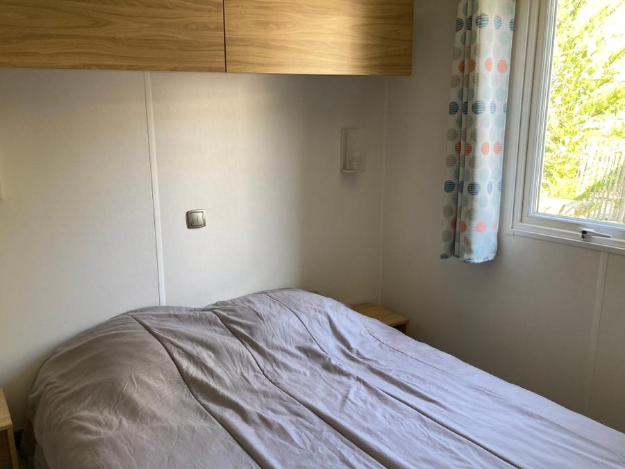 Mobilhome 3 personnes - Mobil-home CONFORT 1 chambre 20m² terrasse couverte 1/3 pers 2