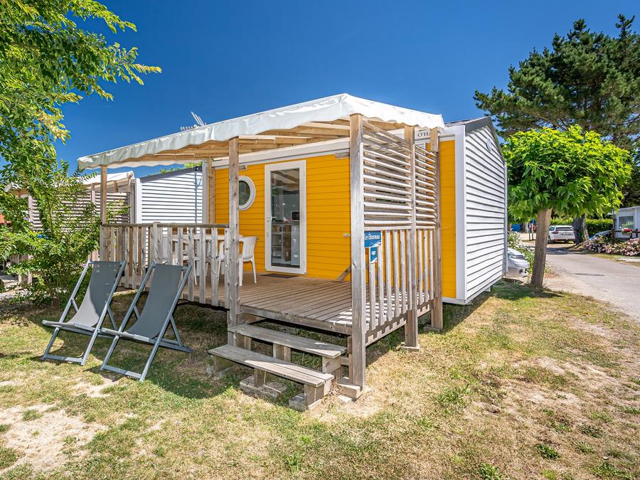 Mobilhome 3 personnes - Mobil-home CONFORT 1 chambre 20m² terrasse couverte 1/3 pers 3