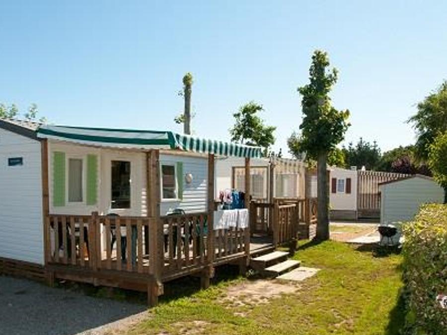 Mobilhome 4 personnes - Mobil-home STANDARD ECO 2 chambres 24m² Terrasse Couverte 4 pers 0