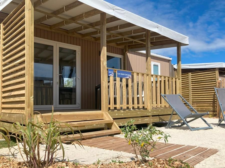 Mobilhome 6 personnes - Mobil-home GRAND CONFORT 2 chambres 29 m² terrasse couverte + Lave-vaisselle 4/6 pers 5