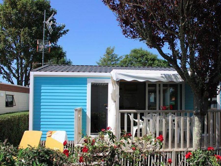 Mobilhome 6 personnes - Mobil-home CONFORT 2 chambres + 2 salles de bain 28 m² Terrasse Couverte 4/6 pers 0