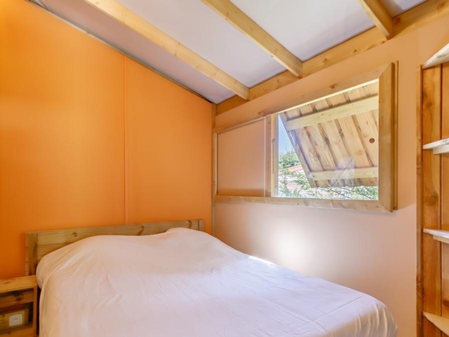 Lodge 6 personnes - Cabane Lodge Cosy Flower CONFORT 2 chambres 27m² - Terrasse Couverte 4/6 pers 8