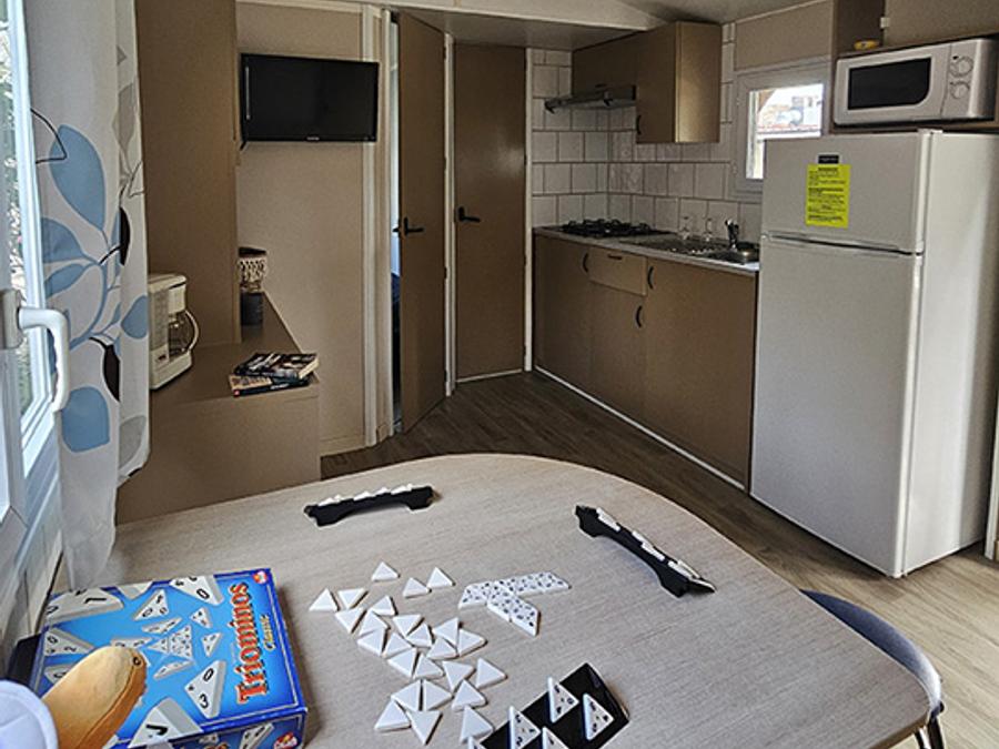 Mobilhome 5 personnes - Mobil-Home ALESIA 5 avec Clim (1/5 pers max -bébé compris) 1/5 pers 1