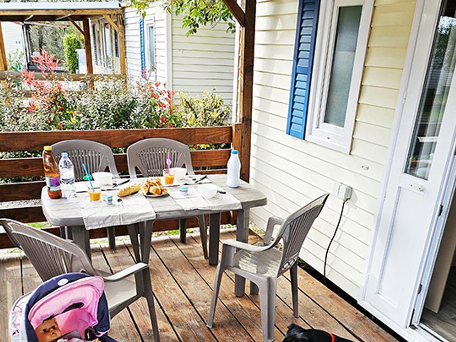 Mobilhome 5 personnes - Mobil-Home ALESIA 5 avec Clim (1/5 pers max -bébé compris) 1/5 pers 0