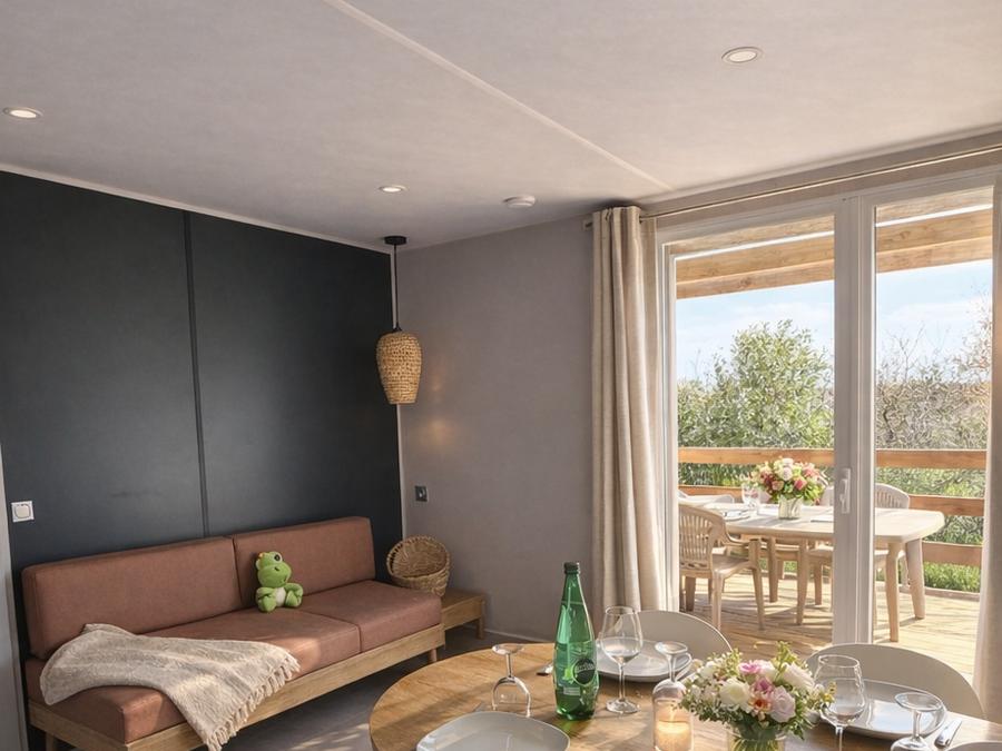 Mobilhome 4 personnes - Mobil home PREMIUM DOLIA - 4 personnes - 2 CH/2 SDB 12