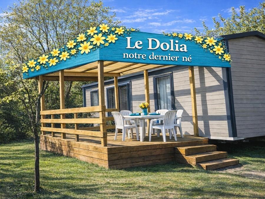 Mobilhome 4 personnes - Mobil home PREMIUM DOLIA - 4 personnes - 2 CH/2 SDB 7