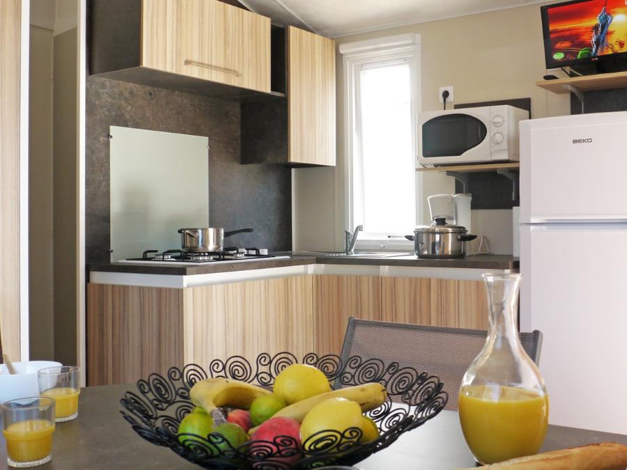 Mobilhome 6 personnes - Grand Confort - 37 m² - 3 chambres 1