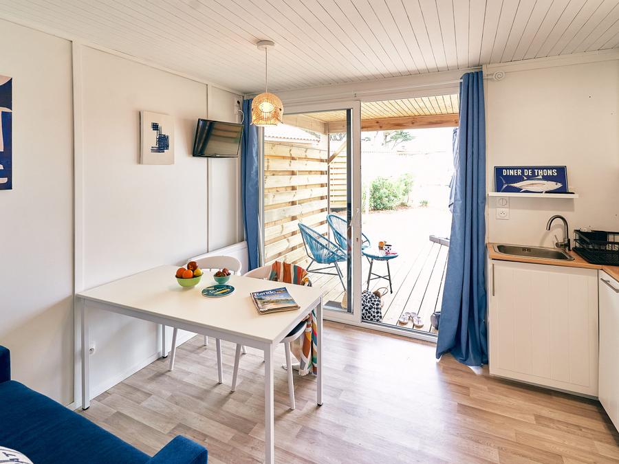 Lodge 4 personnes - Loggia - 28 m² - 2 chambres 1