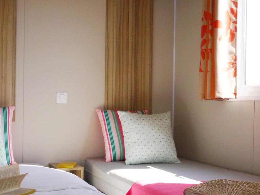 Mobilhome 4 personnes - Grand Confort - 27 m² - 2 chambres 3