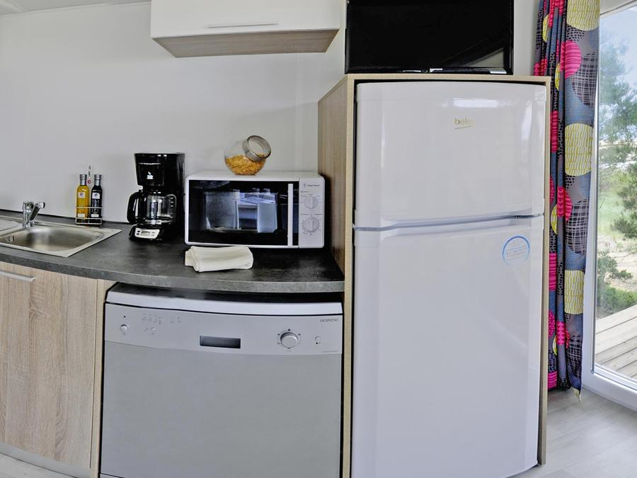Mobilhome 4 personnes - Mobil-home Grand Confort - 32 m² - 2 chambres - 2 salles de bain 3