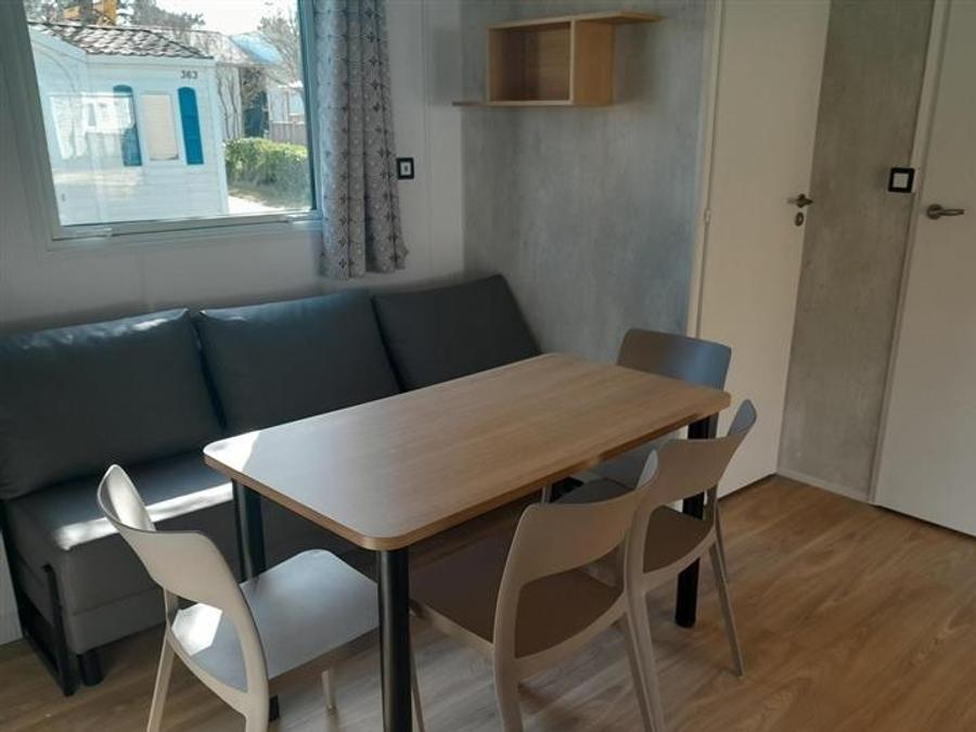Mobilhome 4 personnes - Premium 2 chambres + terrasse semi-couverte + Clim (coté plage) 3