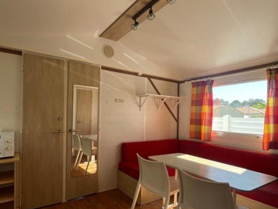 Mobilhome 6 personnes - Mobile-Home Standard 3 chambres + terrasse (coté terre) 3