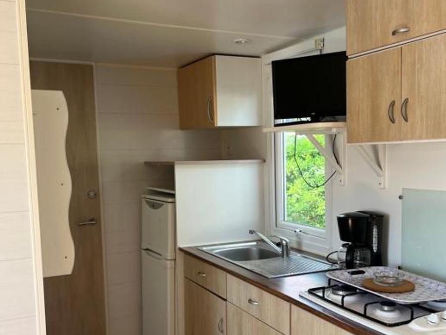 Mobilhome 6 personnes - Mobile-Home Standard 3 chambres + terrasse (coté terre) 4