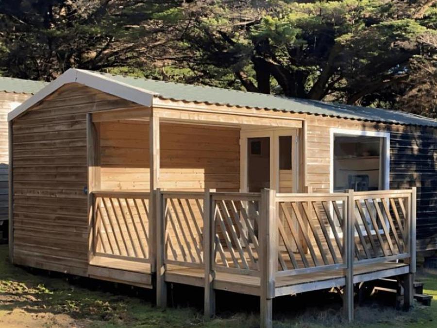 Mobilhome 4 personnes - Standard 25m² 2 chambres + terrasse semi-couverte 1
