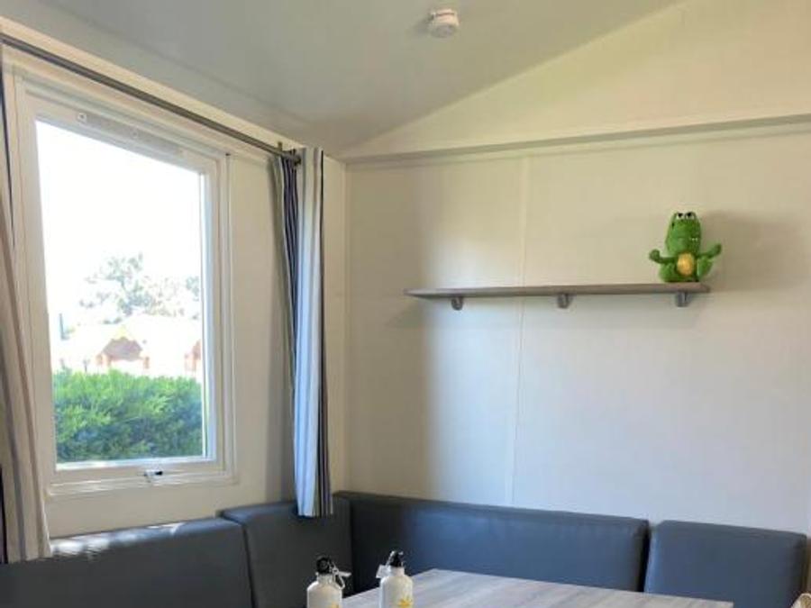 Mobilhome 6 personnes - Mobil-Home Premium 32m² 3 chambres + terrasse semi-couverte + Clim+LV+draps+serviettes (coté plage) 1
