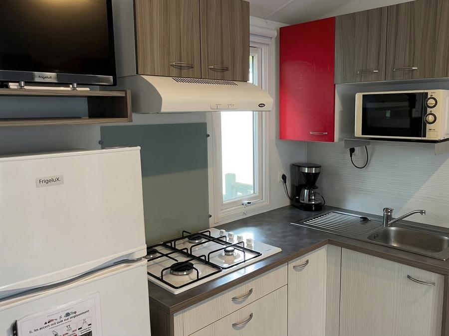 Mobilhome 8 personnes - Classique - TV 2