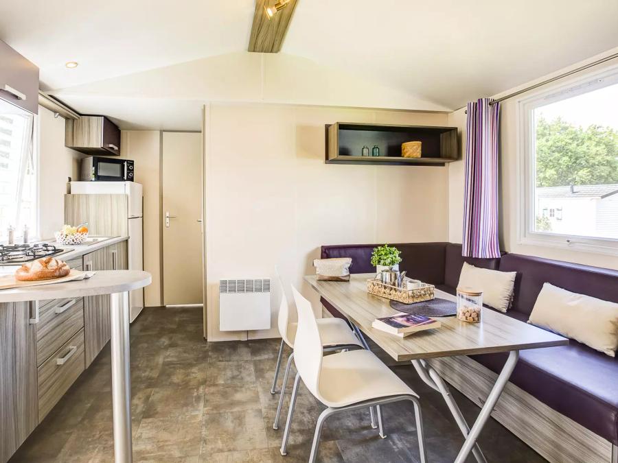 Mobilhome 4 personnes - Confort 3 Pièces 4 Personnes + TV 4