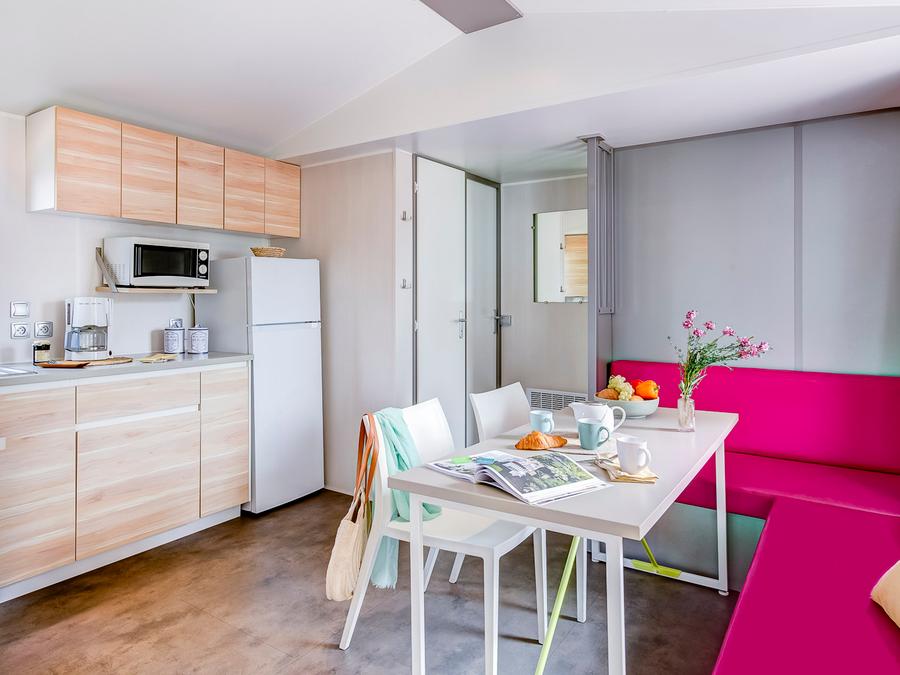 Mobilhome 6 personnes - CONFORT - 3 chambres - Clim. 2
