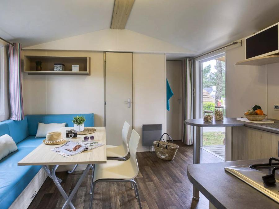 Mobilhome 6 personnes - Confort 4 Pièces 6 Personnes + TV 5