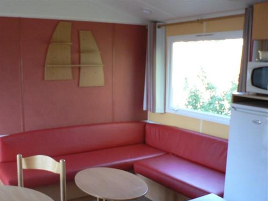 Mobilhome 6 personnes - Titania 4/6 pers 2 ch avec terrasse couverte 5