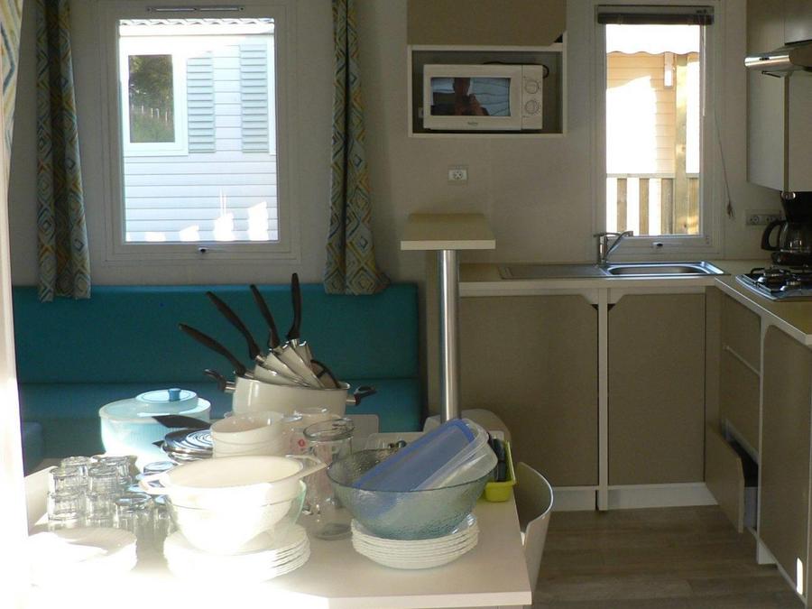 Mobilhome 8 personnes - Mobilhome IRM 3 ch avec terrasse couverte 2