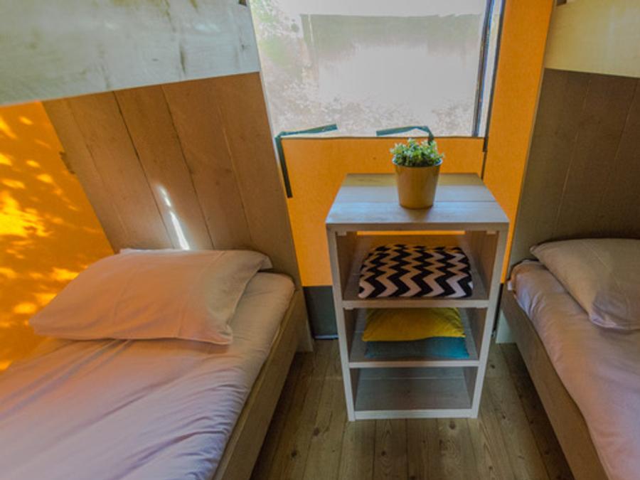 Tente en toile et en bois 5 personnes - Safari 4