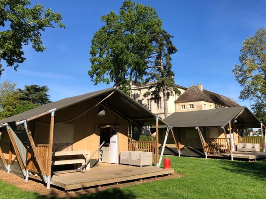 Tente en toile et en bois 5 personnes - Safari 1