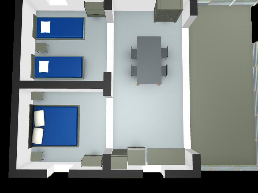 Bungalow toilé 4 personnes - Lodge Victoria Confort + Sans sanitaire 4