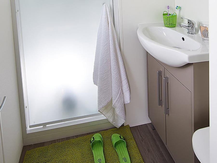 Mobilhome 6 personnes - Confort 32 m² 3 chambres Clim, Tv 9