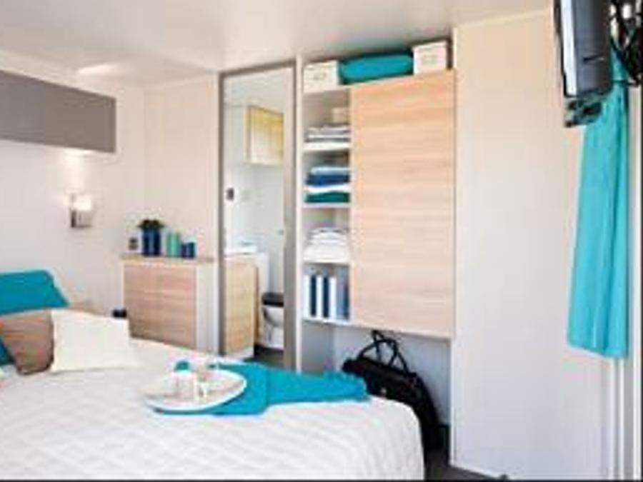 Mobilhome 4 personnes - Premium Patio 30m² 2 chambres Clim, Tv, lave-vaisselle 3