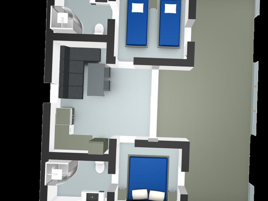 Mobilhome 4 personnes - Premium Patio 30m² 2 chambres Clim, Tv, lave-vaisselle 5