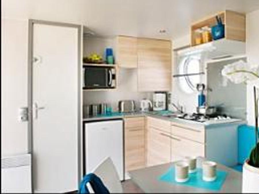 Mobilhome 4 personnes - Premium Patio 30m² 2 chambres Clim, Tv, lave-vaisselle 4